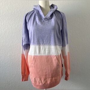 Spirit Jersey Oversized Colorblock Ombre Hoodie- Size Medium- NWOT🎀
